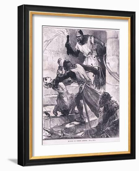 The Murder of Prince Arthur-Charles Ricketts-Framed Giclee Print
