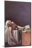 The Murdered Marat-Jacques-Louis David-Mounted Art Print