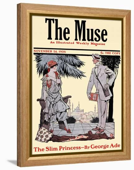 The Muse Journal, November 24, 1906-Edward Penfield-Framed Stretched Canvas