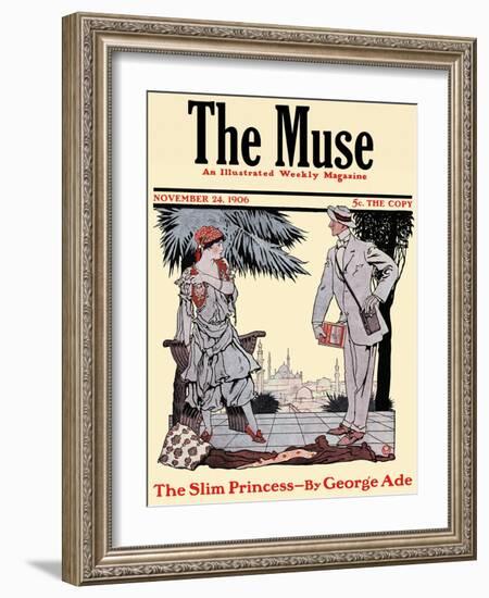 The Muse Journal, November 24, 1906-Edward Penfield-Framed Art Print