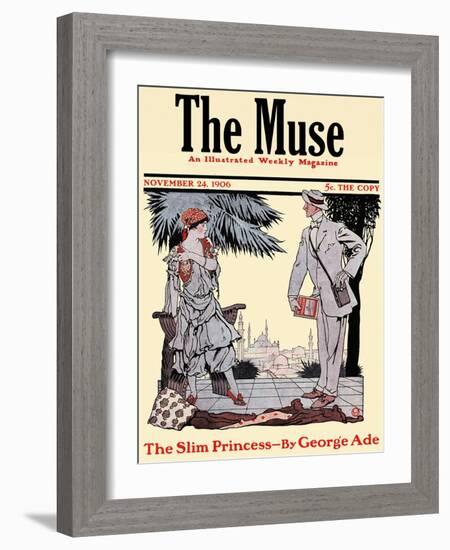 The Muse Journal, November 24, 1906-Edward Penfield-Framed Art Print