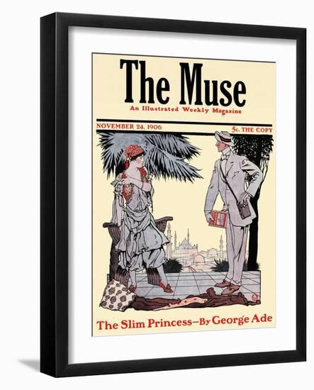 The Muse Journal, November 24, 1906-Edward Penfield-Framed Art Print