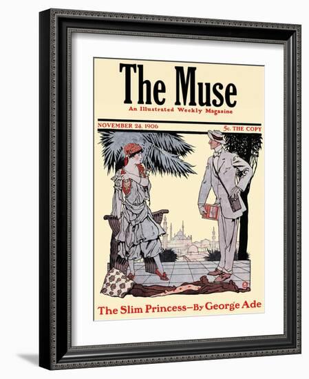 The Muse Journal, November 24, 1906-Edward Penfield-Framed Art Print