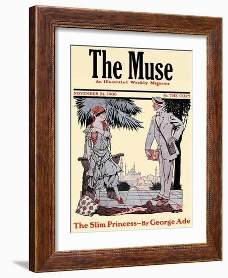 The Muse Journal, November 24, 1906-Edward Penfield-Framed Art Print