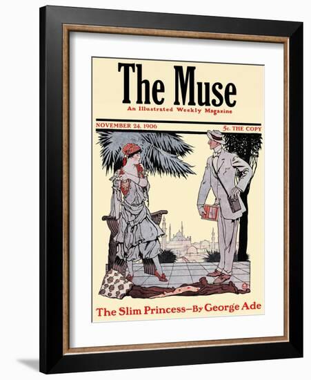 The Muse Journal, November 24, 1906-Edward Penfield-Framed Art Print