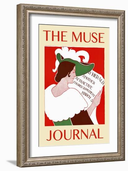 The Muse Journal-null-Framed Art Print