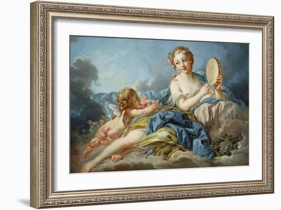 The Muse Terpsichore-Francois Boucher-Framed Giclee Print