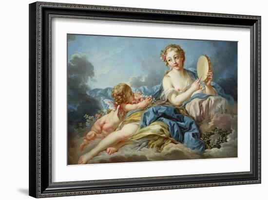 The Muse Terpsichore-Francois Boucher-Framed Giclee Print