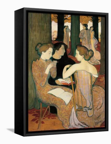 The Muses (Or Sacred Wood)-Maurice Denis-Framed Premier Image Canvas