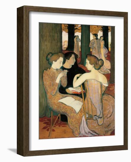 The Muses (Or Sacred Wood)-Maurice Denis-Framed Giclee Print