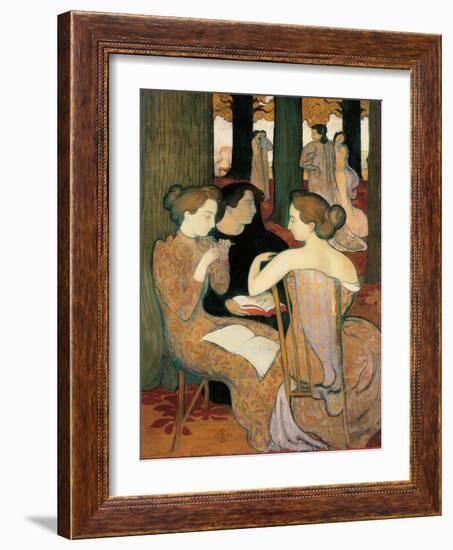 The Muses (Or Sacred Wood)-Maurice Denis-Framed Giclee Print