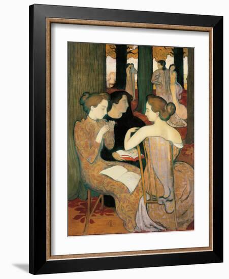 The Muses (Or Sacred Wood)-Maurice Denis-Framed Giclee Print