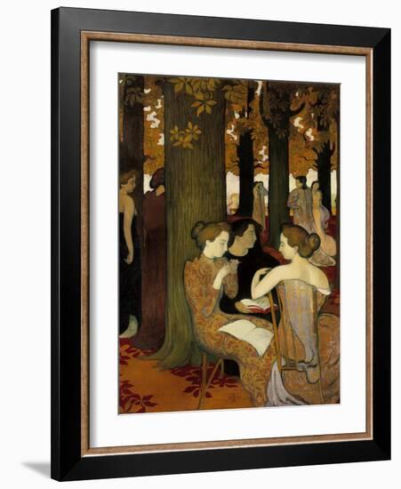 The Muses (Or Sacred Wood)-Maurice Denis-Framed Giclee Print