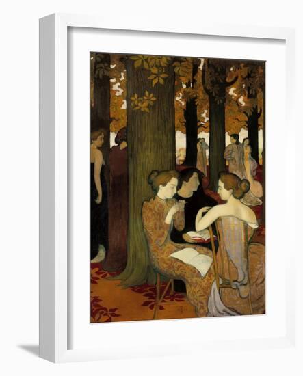 The Muses (Or Sacred Wood)-Maurice Denis-Framed Giclee Print