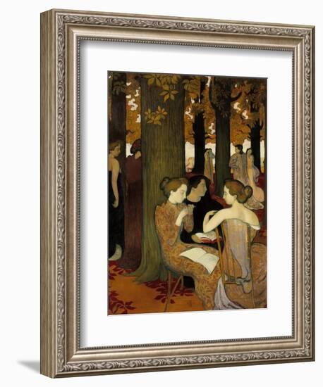 The Muses (Or Sacred Wood)-Maurice Denis-Framed Giclee Print