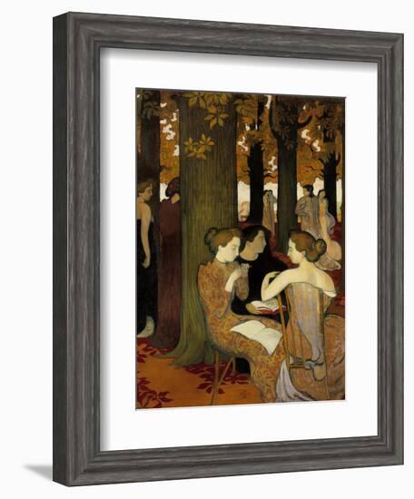 The Muses (Or Sacred Wood)-Maurice Denis-Framed Giclee Print