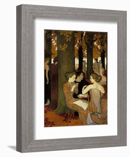 The Muses (Or Sacred Wood)-Maurice Denis-Framed Giclee Print