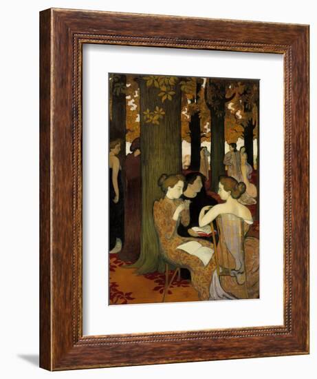 The Muses (Or Sacred Wood)-Maurice Denis-Framed Giclee Print