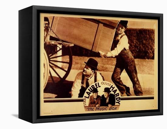 The Music Box, 1932-null-Framed Stretched Canvas