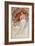 The Music. from a Serie of Lithographs, 1898-Alphonse Marie Mucha-Framed Giclee Print