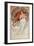 The Music. from a Serie of Lithographs, 1898-Alphonse Marie Mucha-Framed Giclee Print