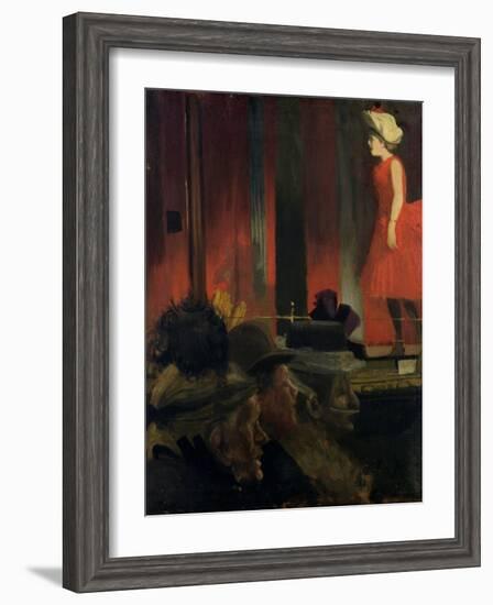 The Music Hall, 1889-Walter Richard Sickert-Framed Giclee Print