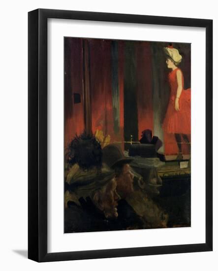 The Music Hall, 1889-Walter Richard Sickert-Framed Giclee Print