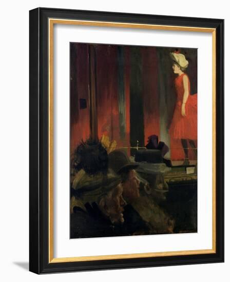 The Music Hall, 1889-Walter Richard Sickert-Framed Giclee Print