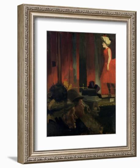 The Music Hall, 1889-Walter Richard Sickert-Framed Giclee Print