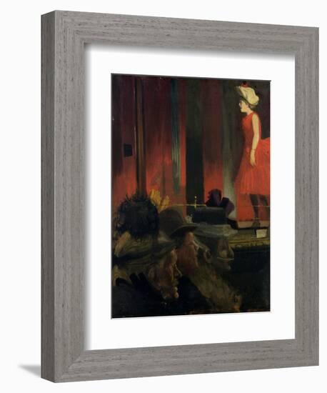 The Music Hall, 1889-Walter Richard Sickert-Framed Giclee Print