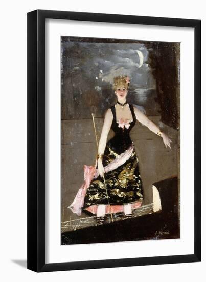 The Music Hall Singer-Jean Béraud-Framed Giclee Print