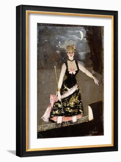 The Music Hall Singer-Jean Béraud-Framed Giclee Print