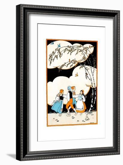 The Music of Scandinavia - Child Life-Dagmar Hamilton-Framed Giclee Print