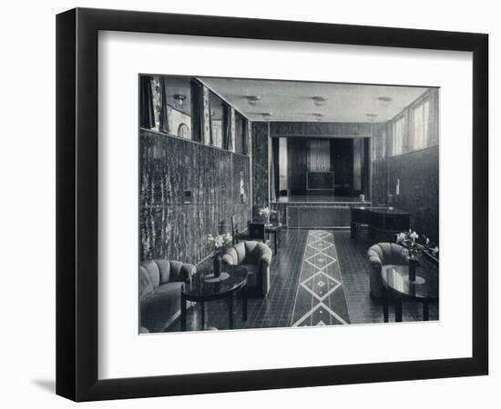 'The Music Room of the Stoclet Palace, Brussels, Belgium', c1914-Unknown-Framed Photographic Print