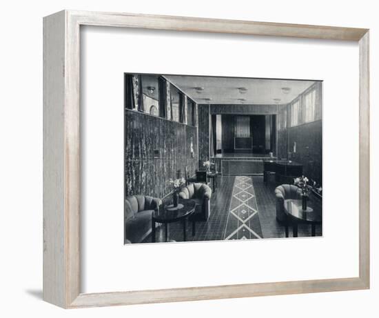 'The Music Room of the Stoclet Palace, Brussels, Belgium', c1914-Unknown-Framed Photographic Print