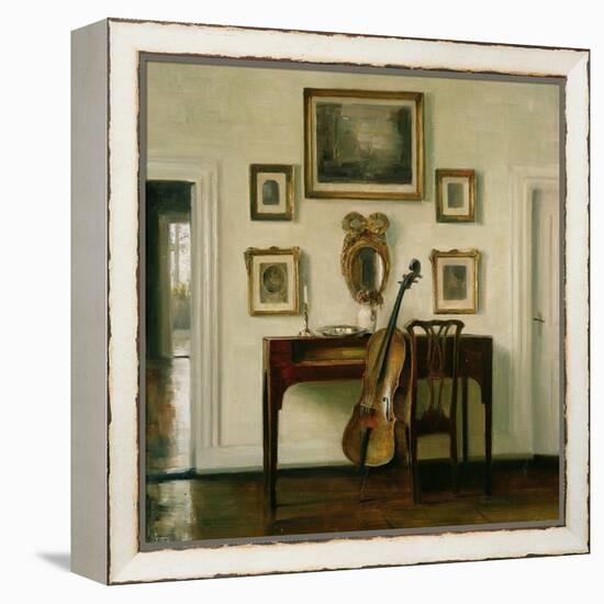 The Music Room-Carl Holsoe-Framed Premier Image Canvas