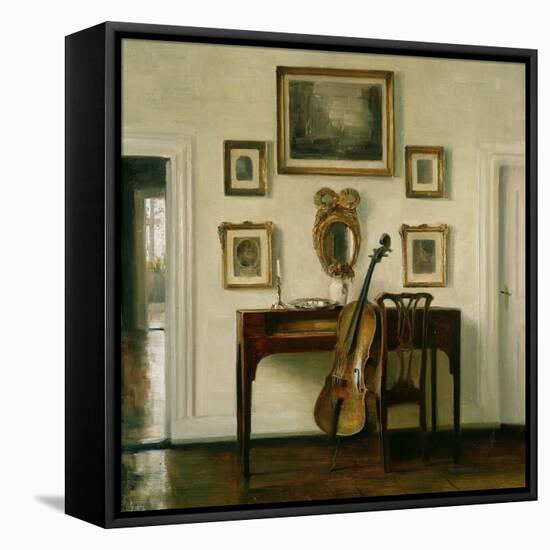 The Music Room-Carl Holsoe-Framed Premier Image Canvas