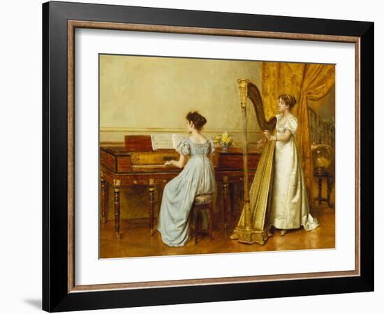 The Music Room-George Goodwin Kilburne-Framed Giclee Print