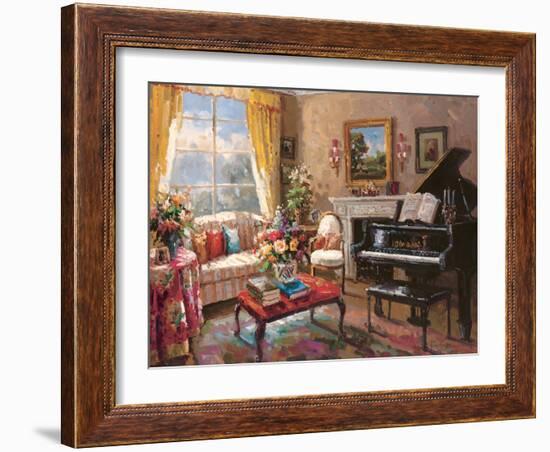 The Music Room-Foxwell-Framed Art Print