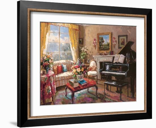 The Music Room-Foxwell-Framed Art Print