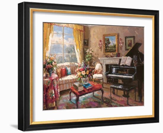 The Music Room-Foxwell-Framed Art Print