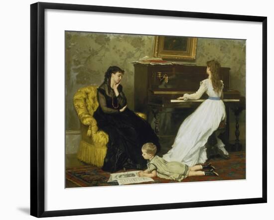 The Music Room-Gustave Léonhard de Jonghe-Framed Giclee Print