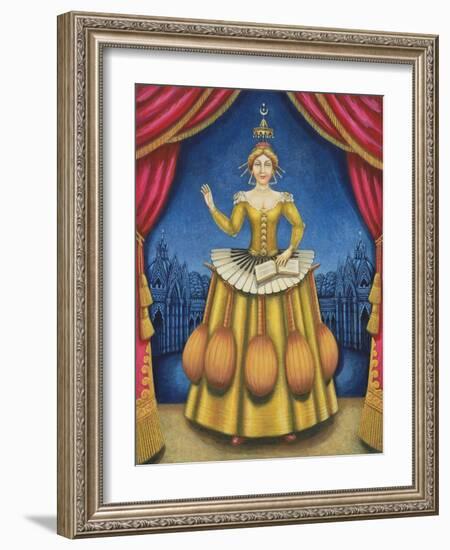 The Musician's Wife, 2002-Frances Broomfield-Framed Giclee Print