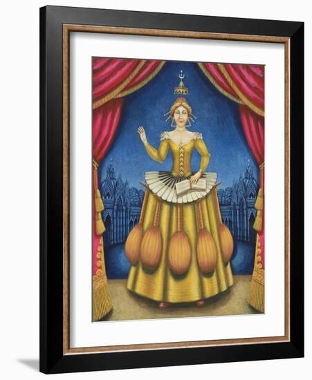 The Musician's Wife, 2002-Frances Broomfield-Framed Giclee Print