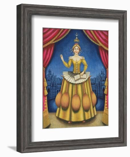 The Musician's Wife, 2002-Frances Broomfield-Framed Giclee Print