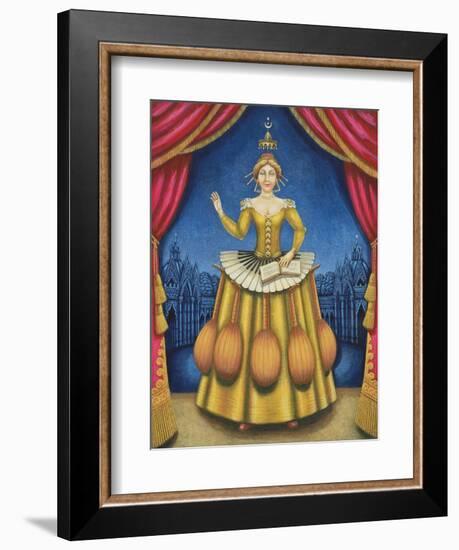 The Musician's Wife, 2002-Frances Broomfield-Framed Giclee Print