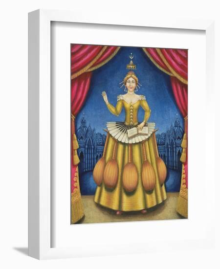 The Musician's Wife, 2002-Frances Broomfield-Framed Giclee Print