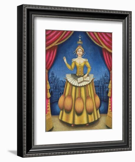 The Musician's Wife, 2002-Frances Broomfield-Framed Giclee Print