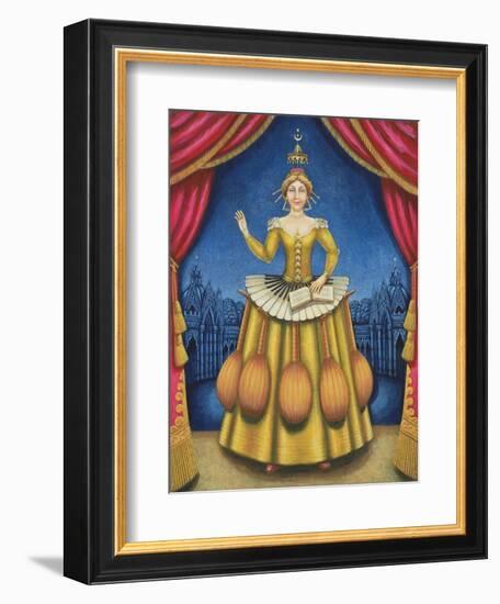 The Musician's Wife, 2002-Frances Broomfield-Framed Giclee Print