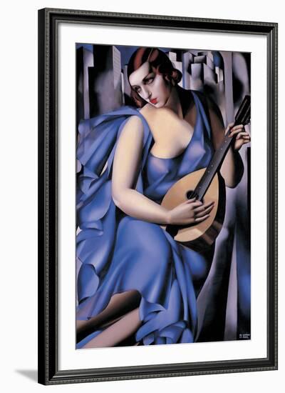 The Musician-Tamara de Lempicka-Framed Giclee Print